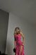 Жіноча максі сукня із софту колір рожевий р.42/44 453159 453159 фото 5