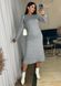 Жіноча сукня із ангори колір сірий р.50/52 447940 447940 фото 5
