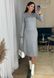 Жіноча сукня із ангори колір сірий р.50/52 447940 447940 фото 1