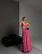 Жіноча максі сукня із софту колір рожевий р.42/44 453159 453159 фото 8
