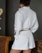 Жіночий піжамний костюм двійка Valentina колір білий р.L 450187 450187 фото 2