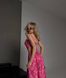 Женское макси платье из софта цвет розовый р.42/44 453159 453159 фото 9