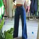 Жіночі джинси палаццо колір синій р.25 448907 448907 фото 2