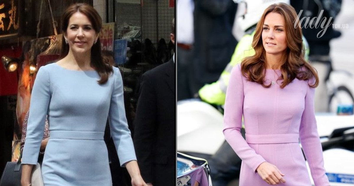Майже як сестри: схожі образи принцеси Кейт і королеви Мері