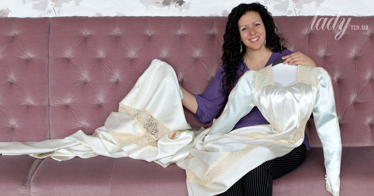 Перешила і пофарбувала чаєм: наречена змінила 74-річну сукню бабусі, щоб одягнути на своє весілля