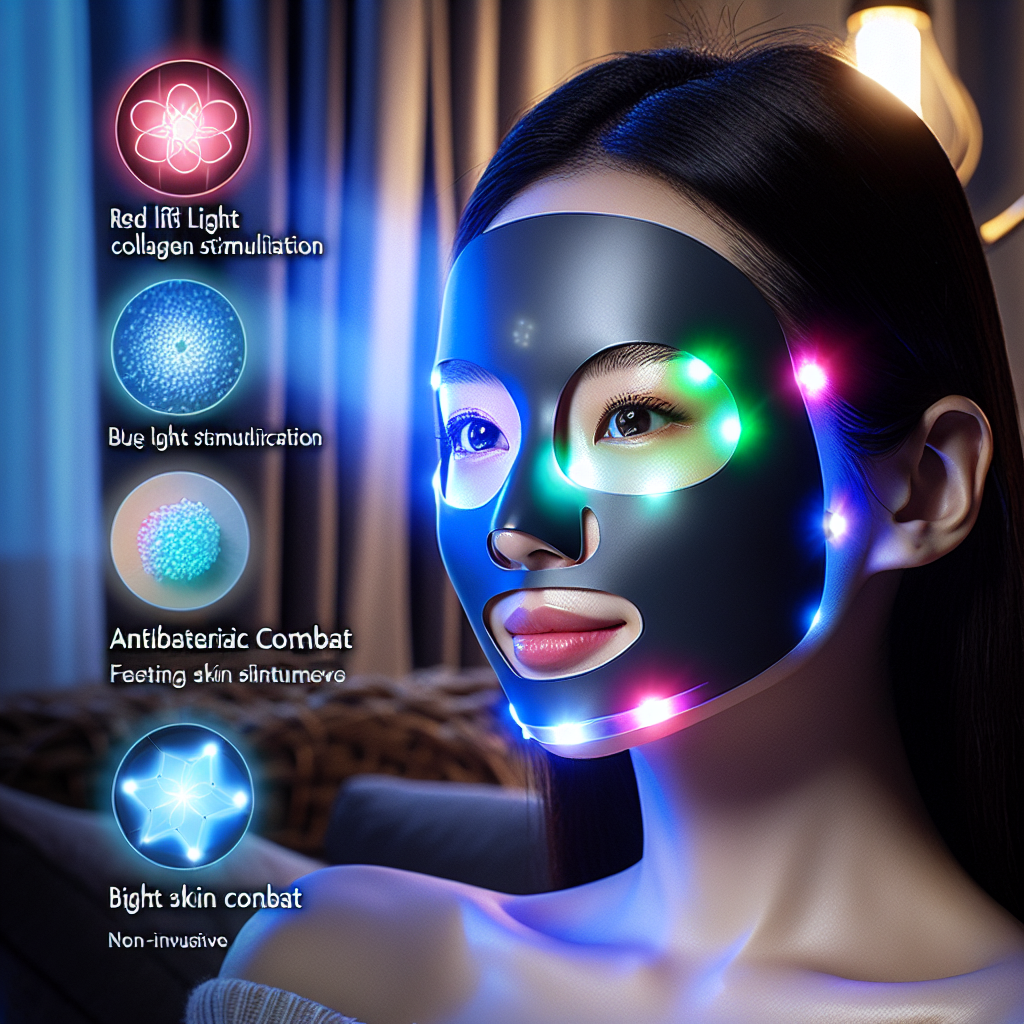 Светодиодные маски для лица: что это такое?