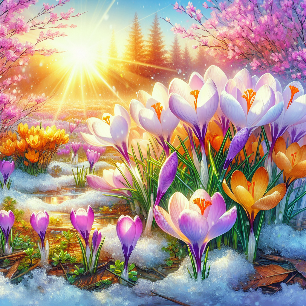 Коли розцвітають крокуси?