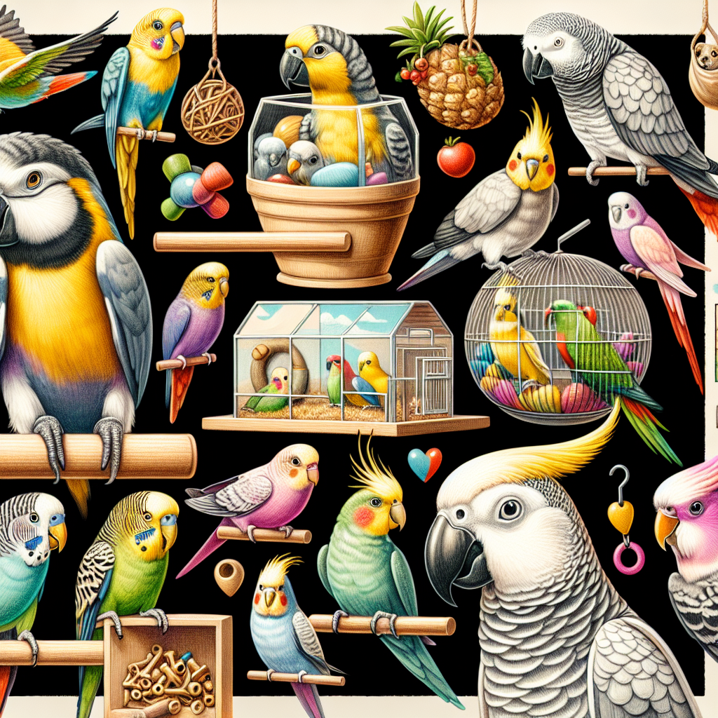 Топ-5 порід папуг для дому