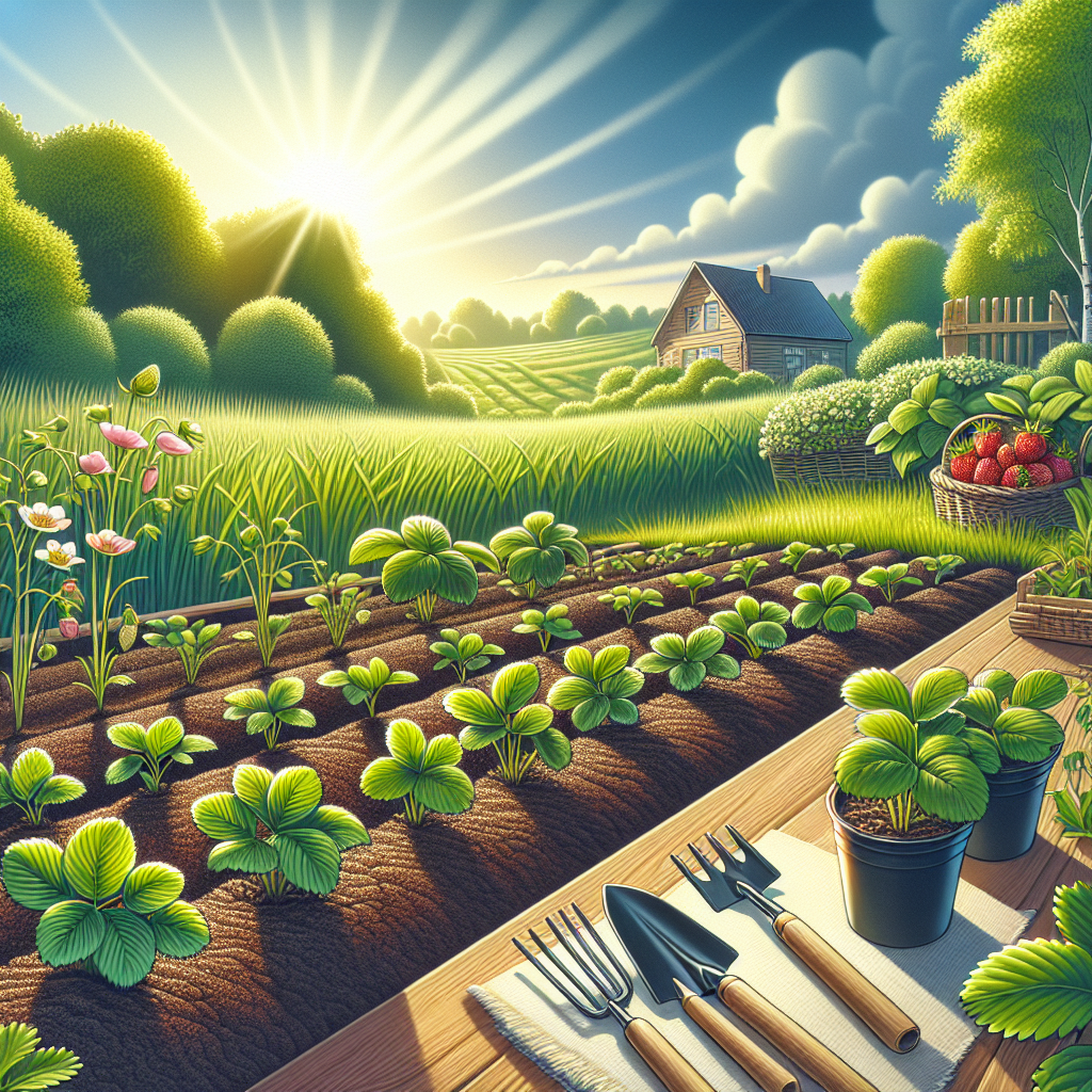 Посадка полуниці навесні