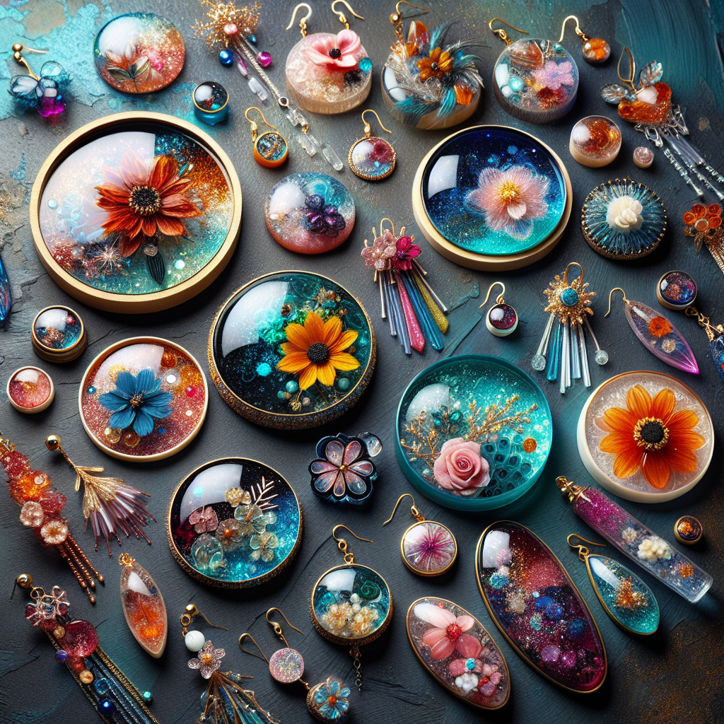 Прикраси з епоксидної смоли