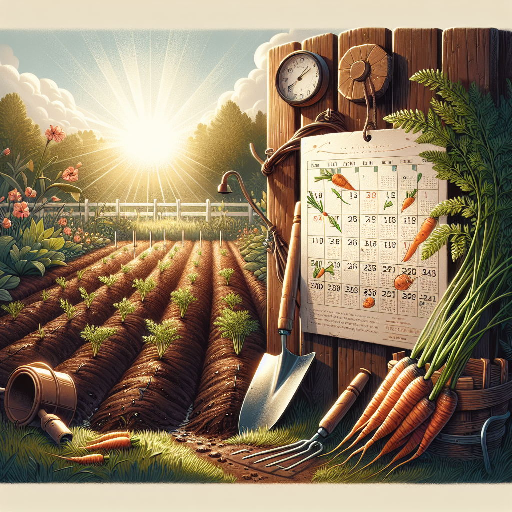 Коли садити моркву у відкритий ґрунт у квітні і травні