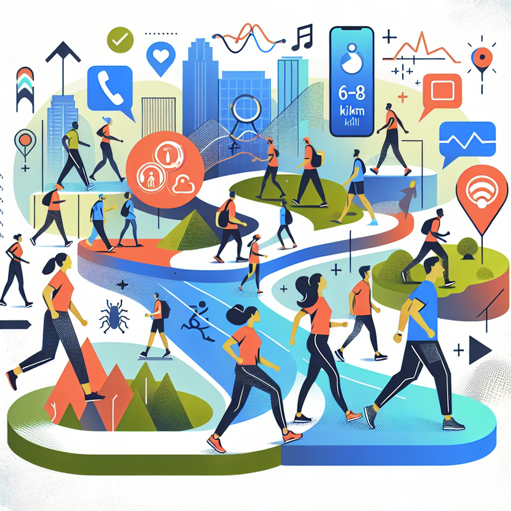 10 тисяч кроків в км