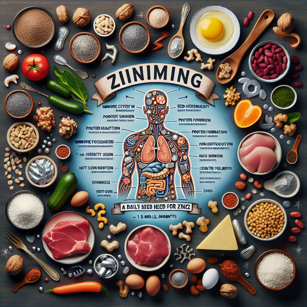 Для чого потрібен цинк в організмі?