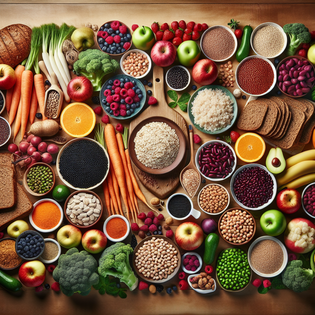 В яких продуктах багато клітковини?