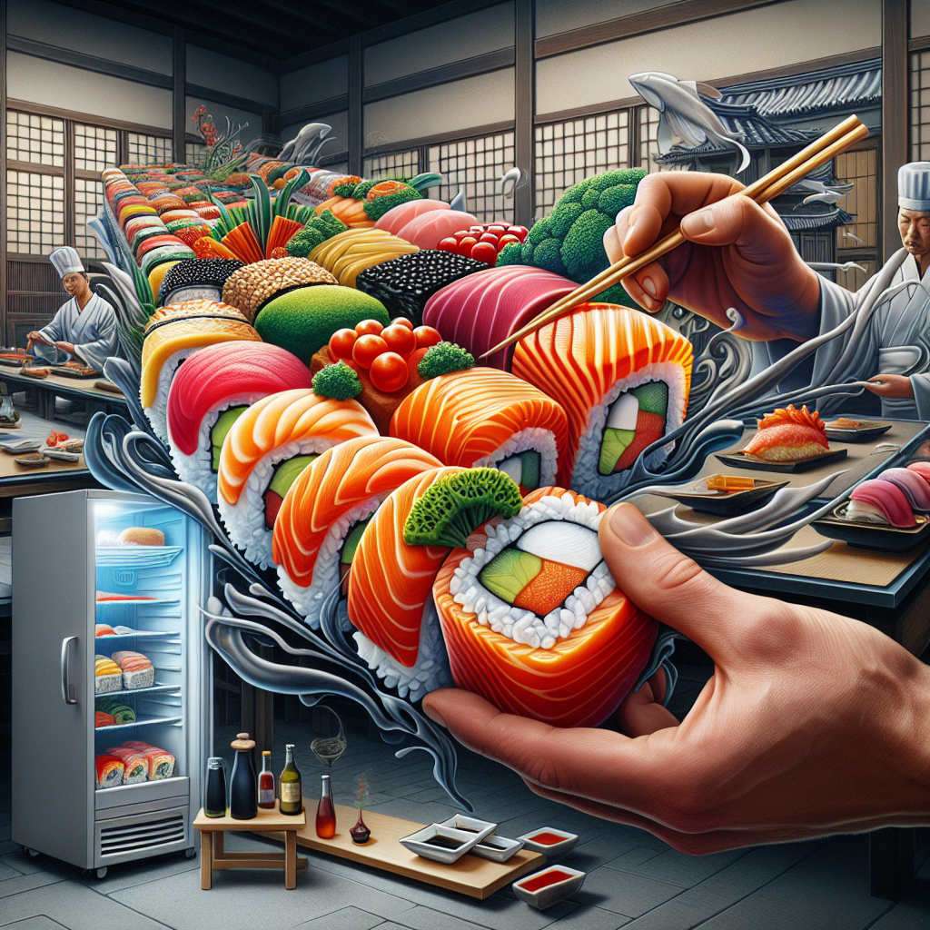 Скільки можна зберігати суші?