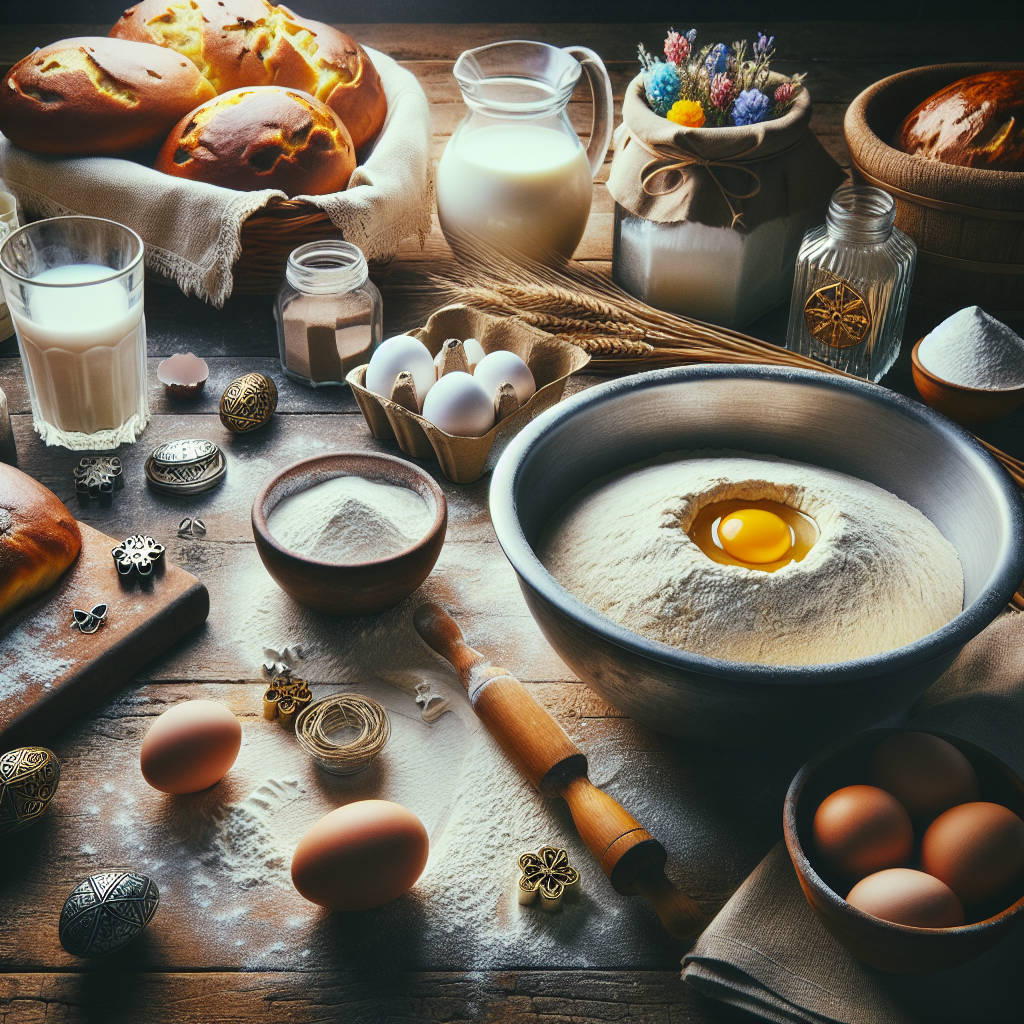 Як зробити тісто для паски