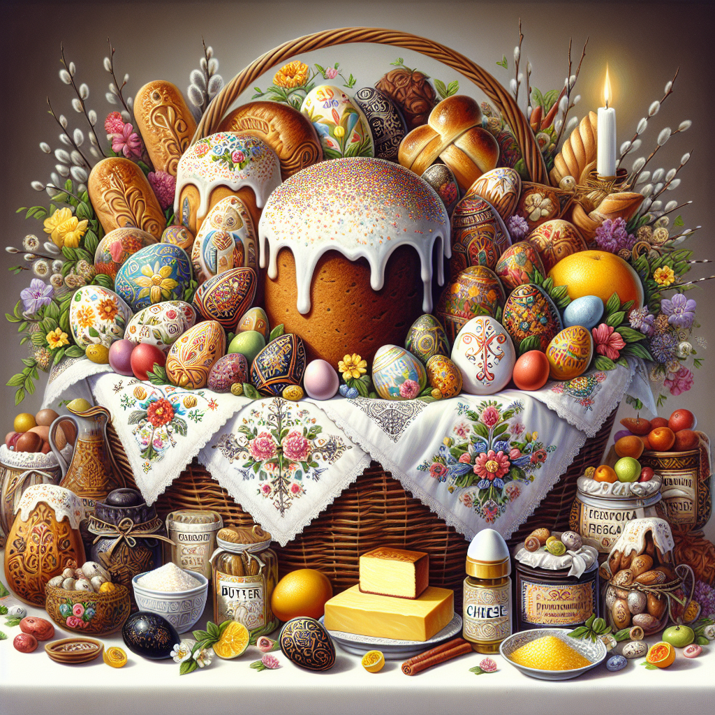 Что положить в пасхальную корзину и как ее оформить