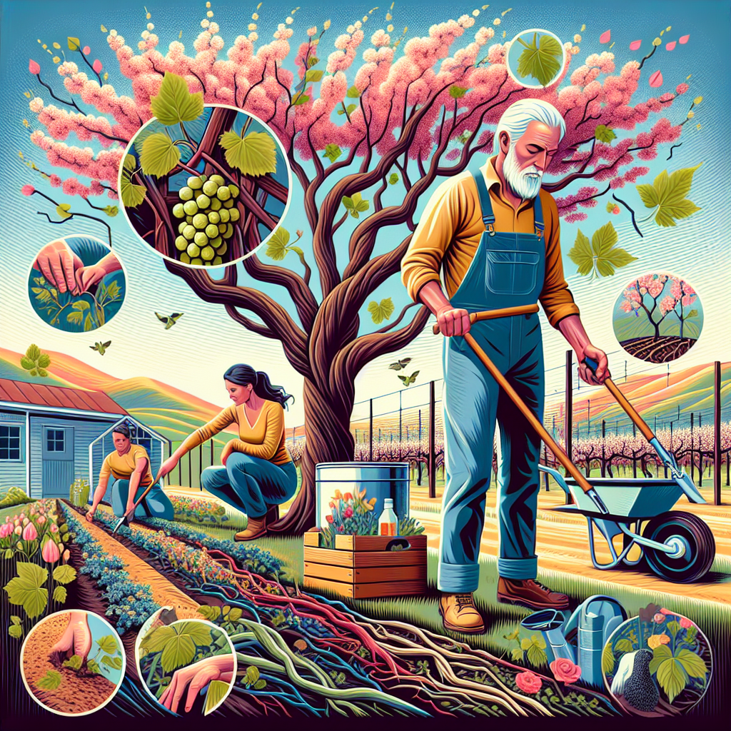 Чим обробляти виноград весною?