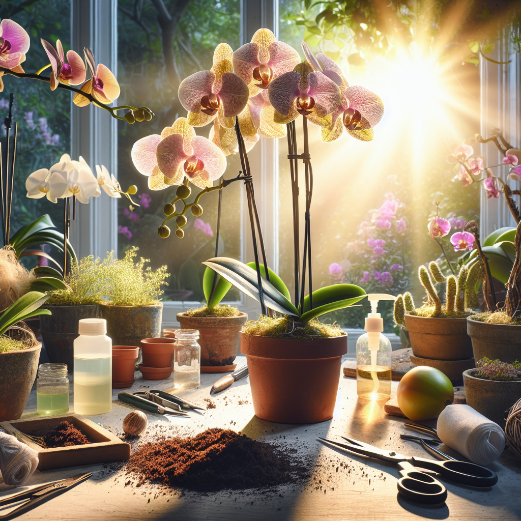 Як правильно пересадити орхідею