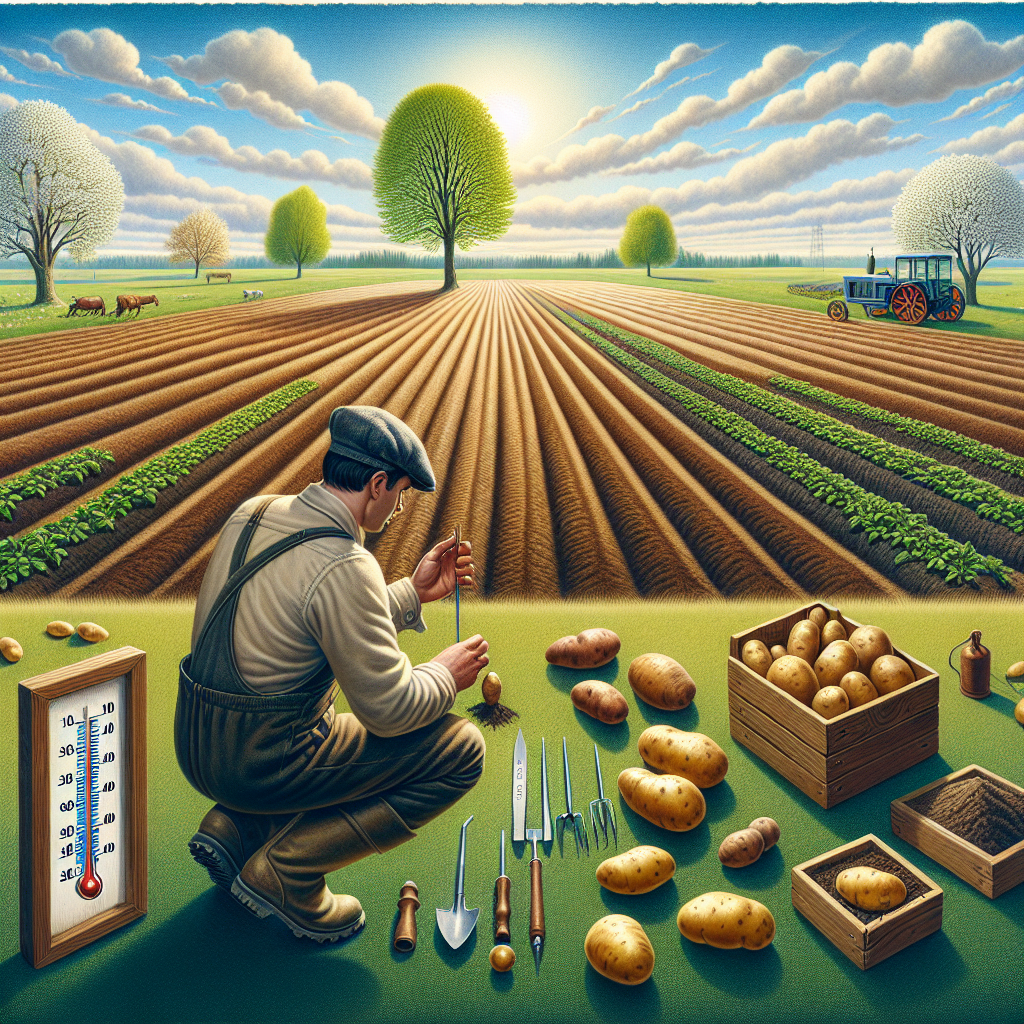 Коли саджають картоплю