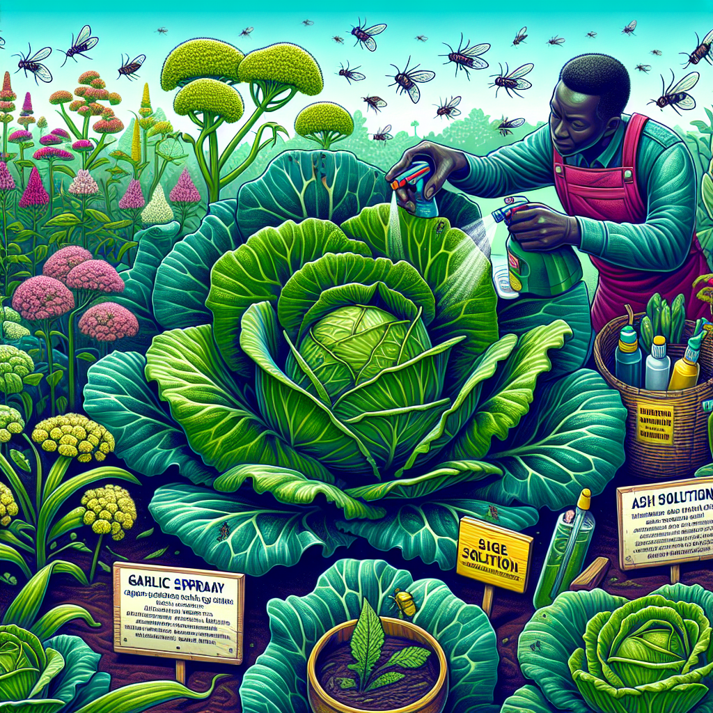 Чим обробити капусту від білокрилки. Народні методи