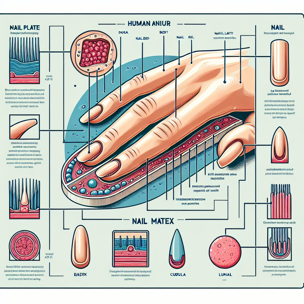 Будова нігтя людини