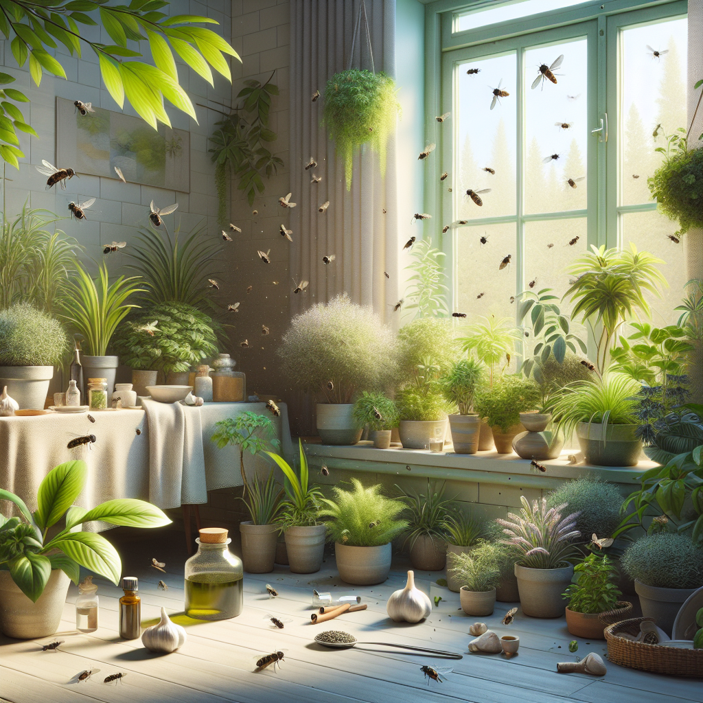 Як позбутися мошки на вазонах в домашніх умовах?