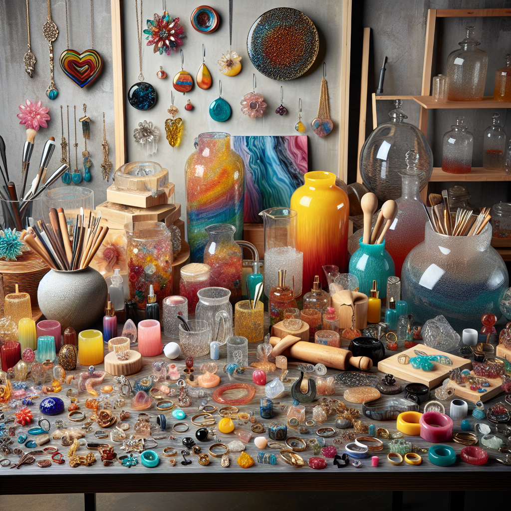 Що можна зробити з епоксидної смоли