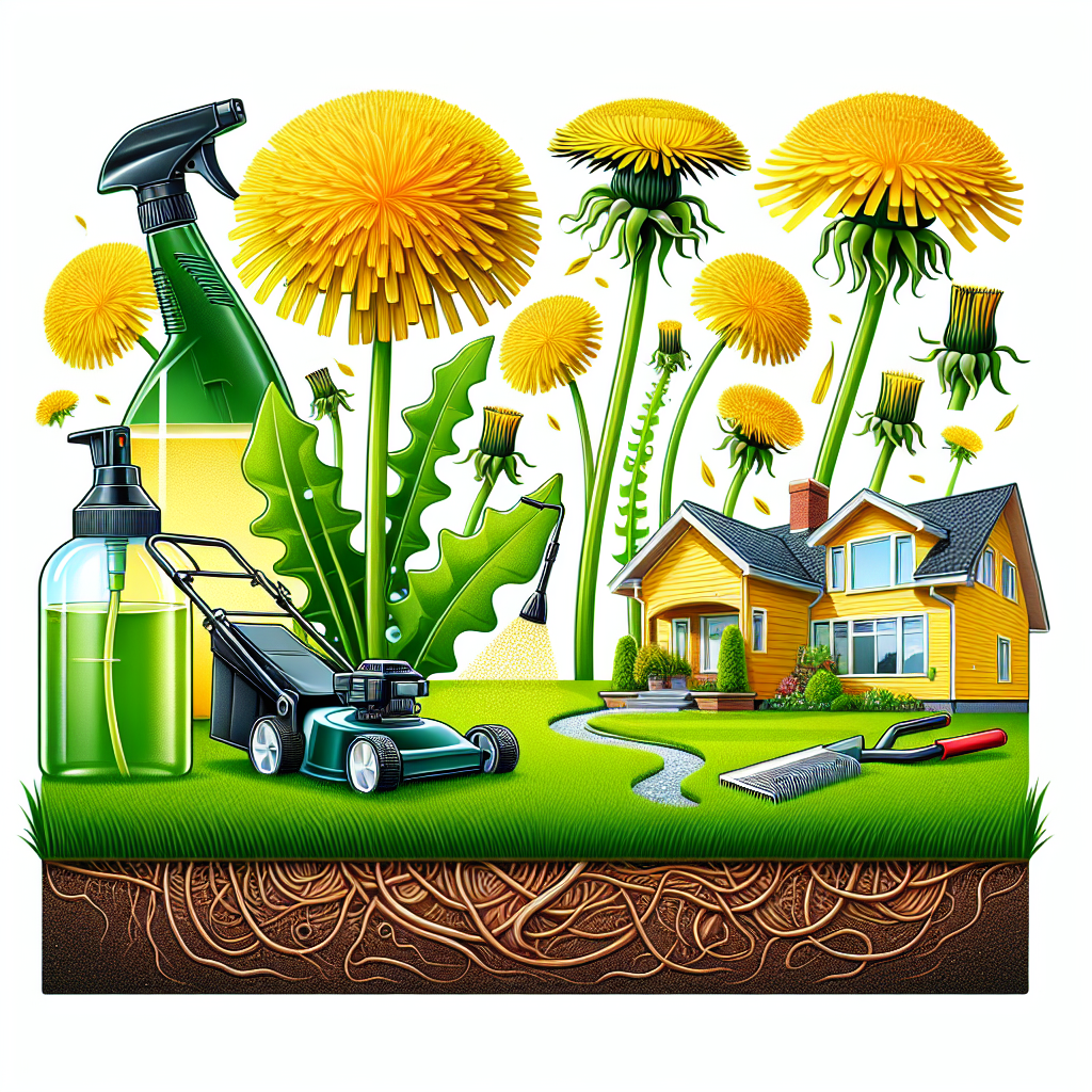 Як позбутися кульбаби на газоні