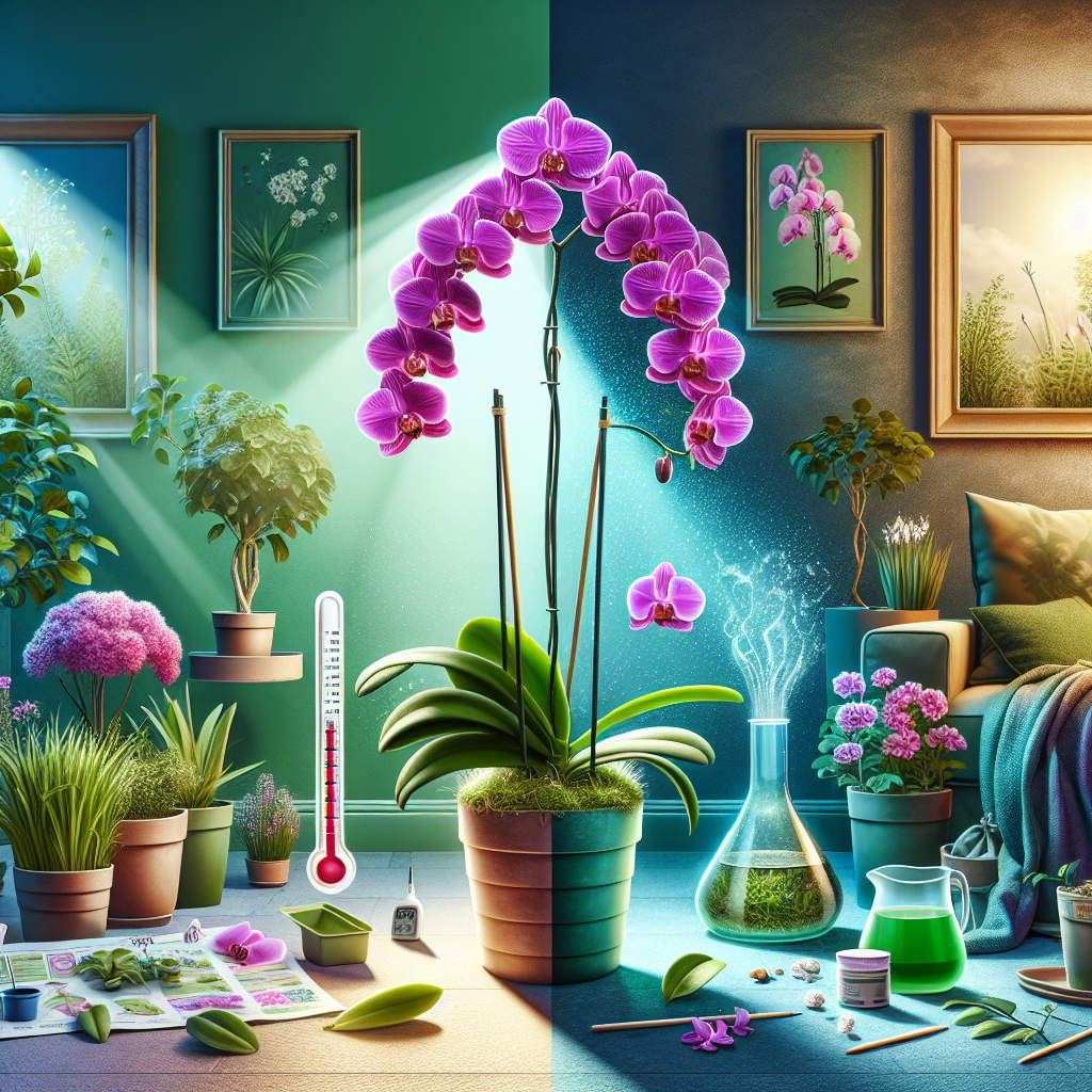 Чому не цвіте орхідея?