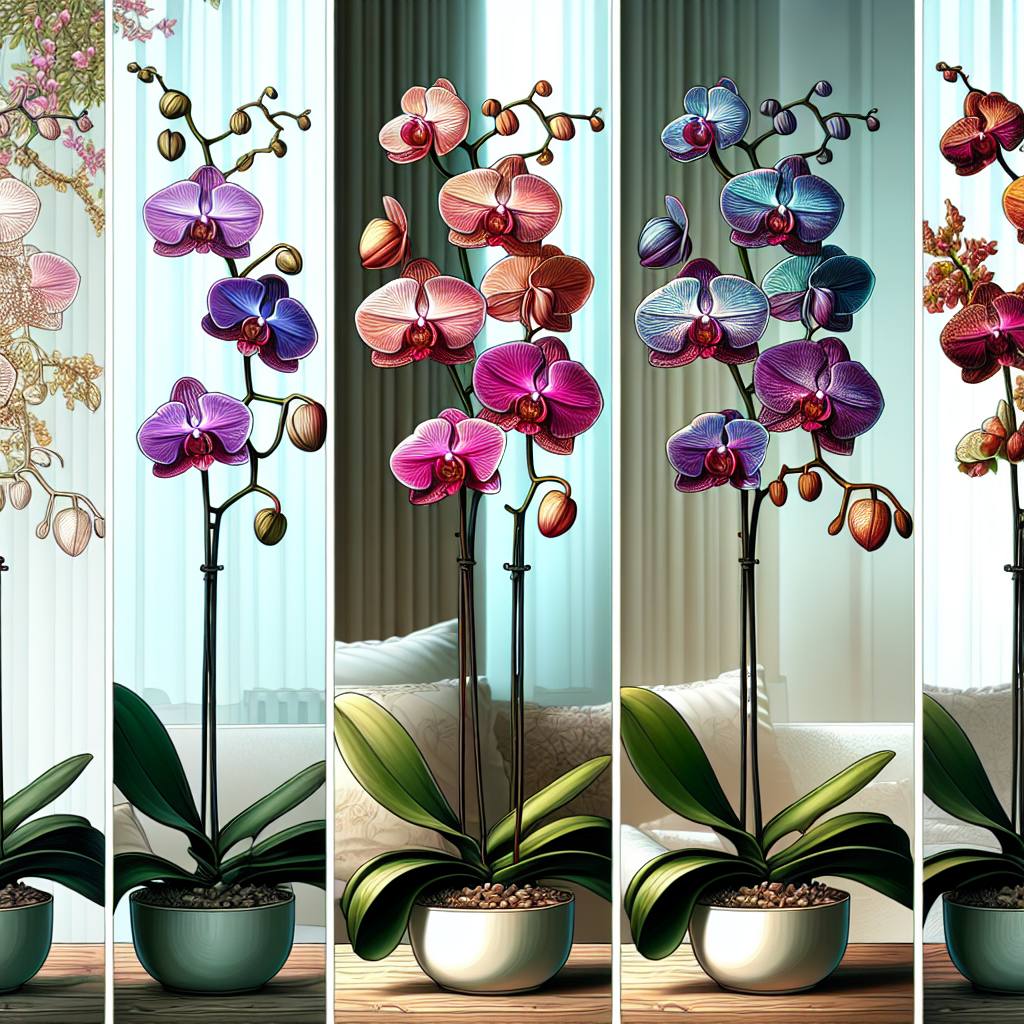 Скільки цвіте орхідея