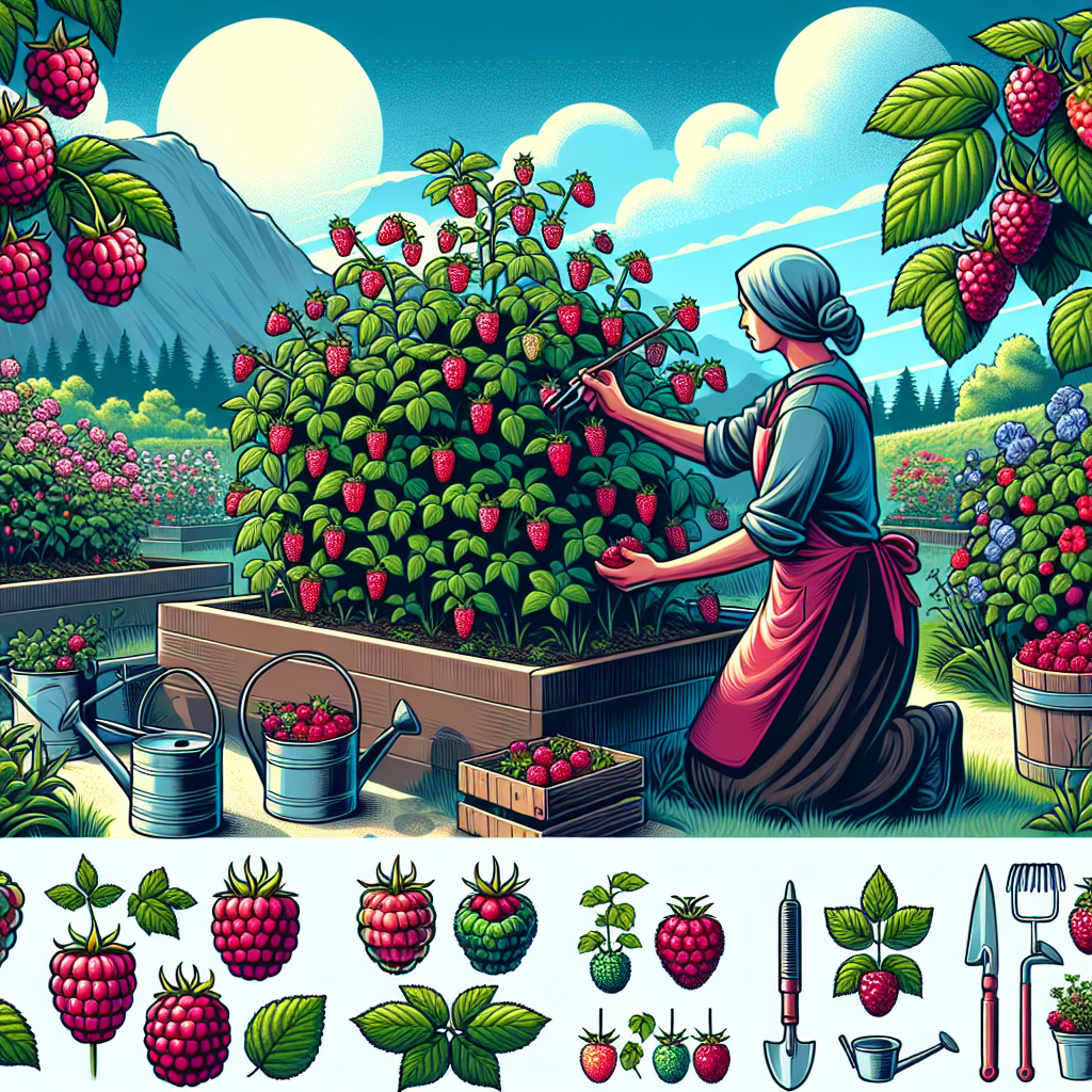 Вирощування ремонтантної малини