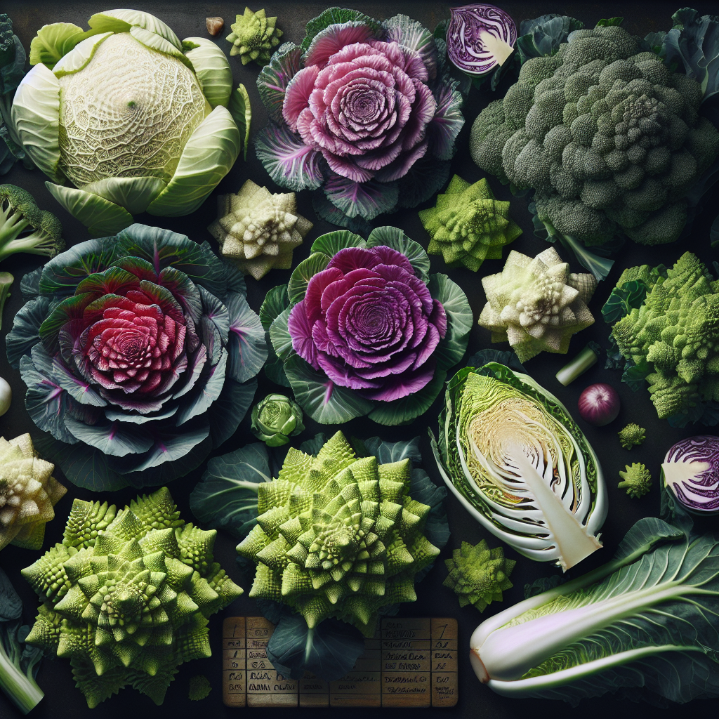 Які є види капусти