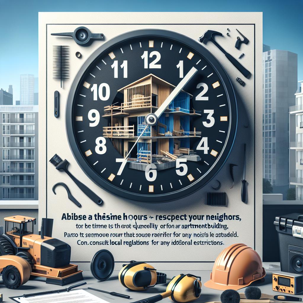 З котрої години можна робити ремонт?