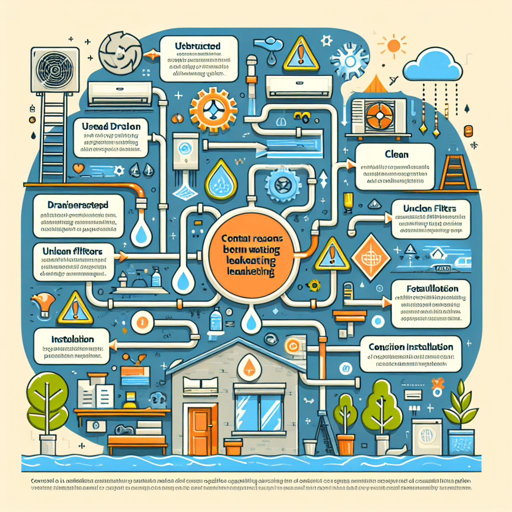 Чому капає з кондиціонера?