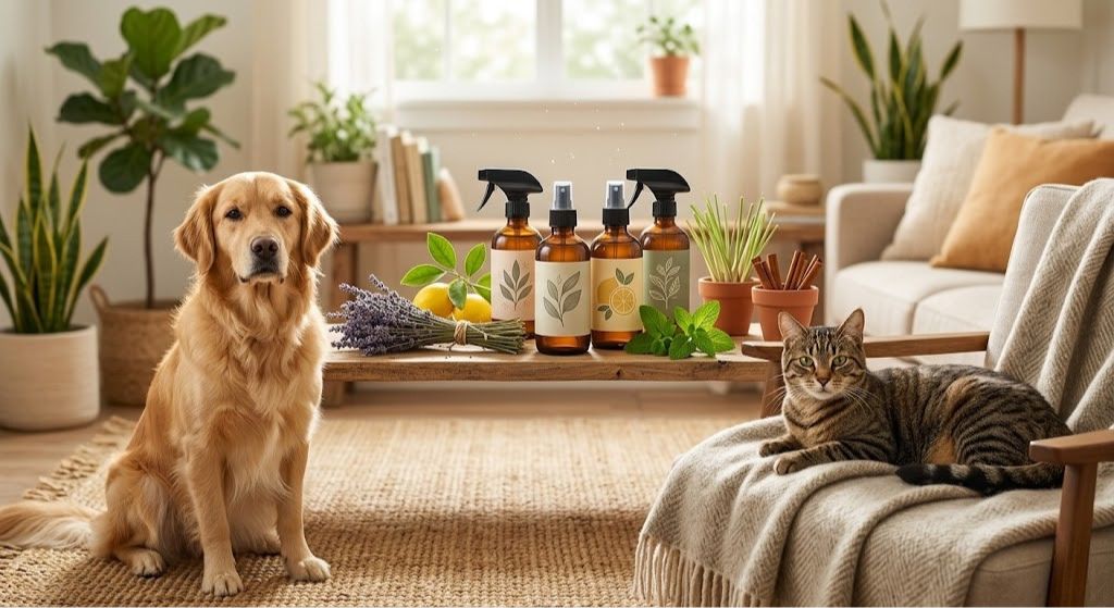 Натуральные репелленты для собак и кошек