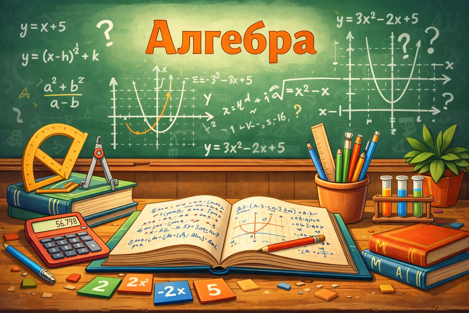 Як швидше зрозуміти теми з алгебри в школі