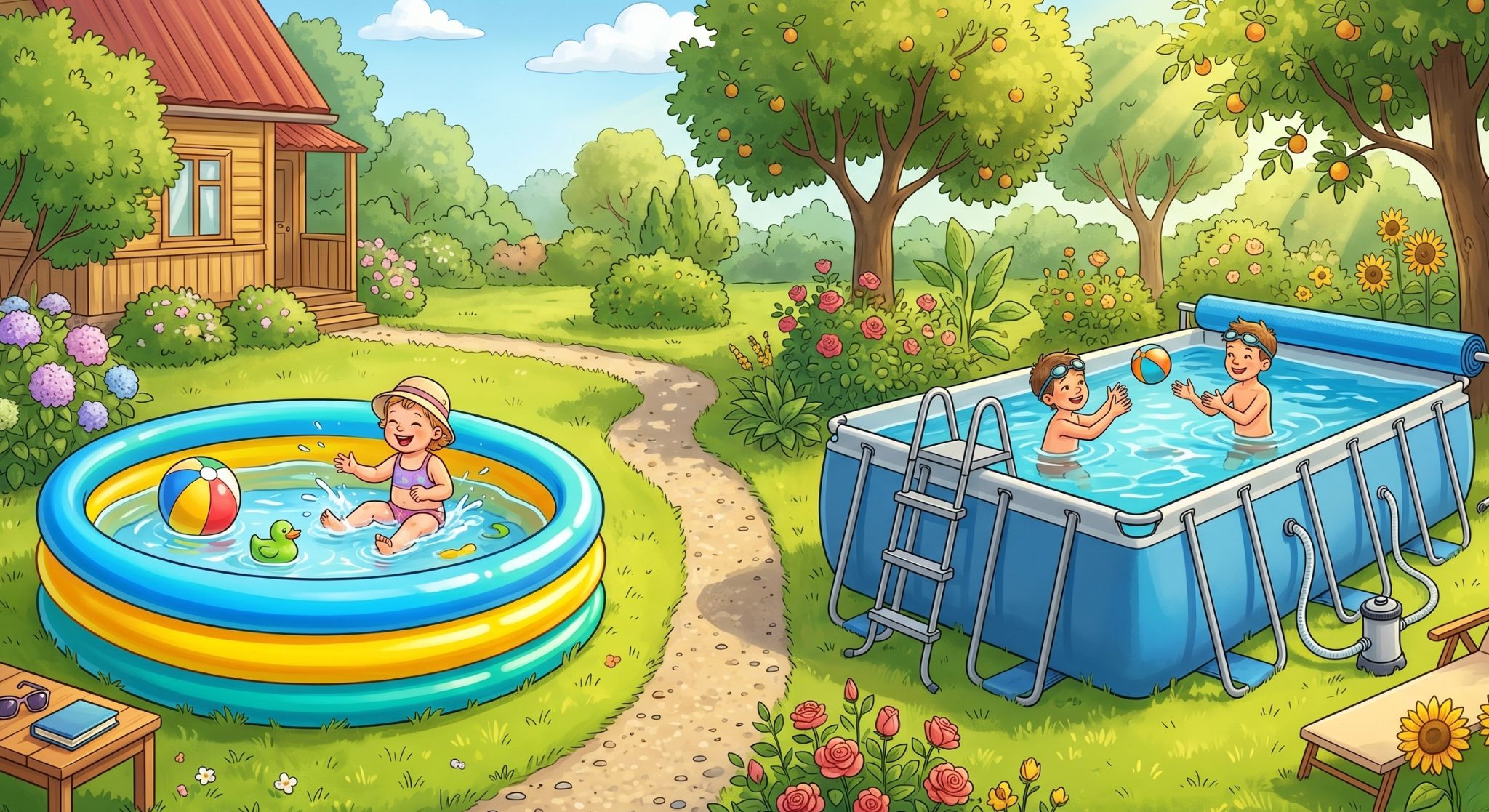 Надувний чи каркасний басейн